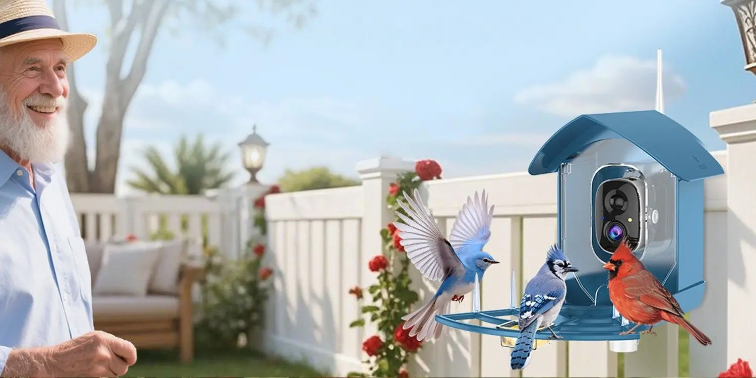 Fazoxo Bird Feeder with Camera